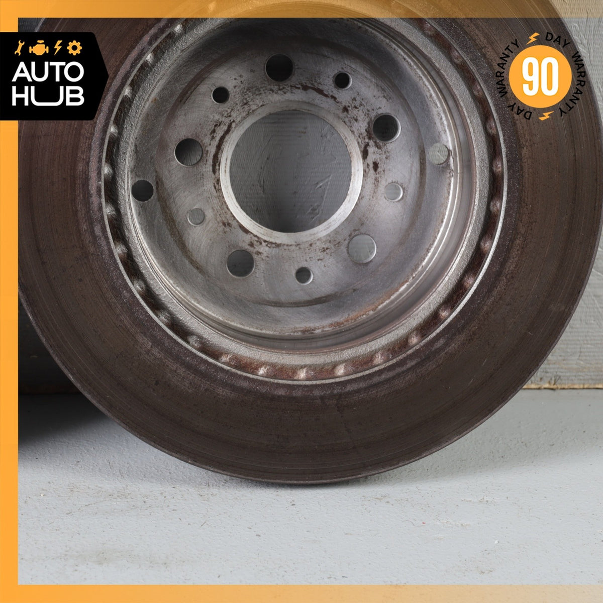 04-06 Maserati Quattroporte M139 Rear Brake Rotors Disc Left & Right Set OEM 84k - photo 9