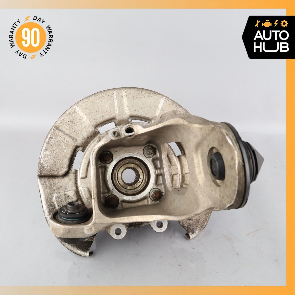 07-19 BMW E70 X5 X6 Rear Left Driver Side Spindle Knuckle Hub w/ Shield OEM - photo 9