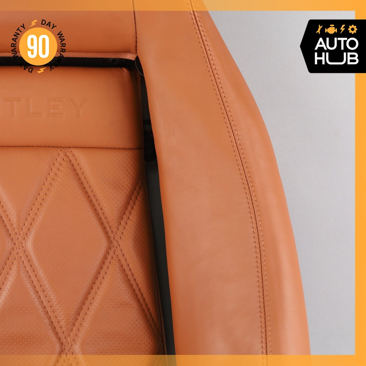 Bentley Continental GTC GT Front Right Side Seat Upper Back Cushion OEM 43k - photo 5
