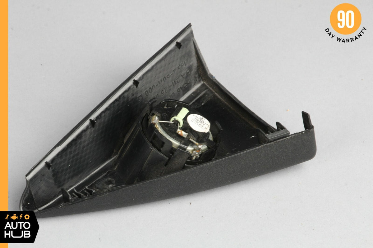03-09 Mercedes W211 E350 E500 Tweeter Speaker Cover Left Driver Side Black OEM - photo 5