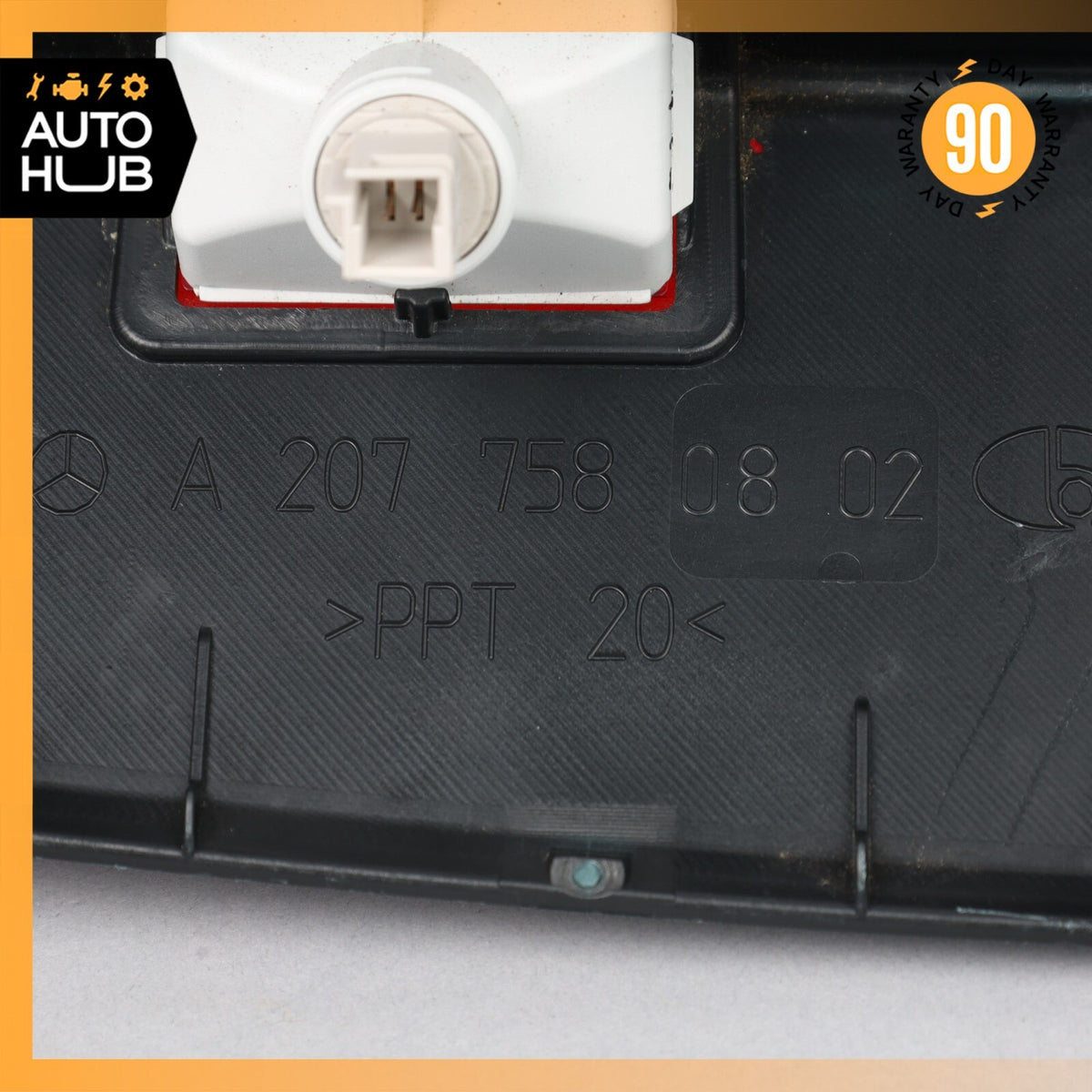 11-17 Mercedes W207 E350 E550 Trunk Lid Tailgate Handle Trim Black OEM - photo 13