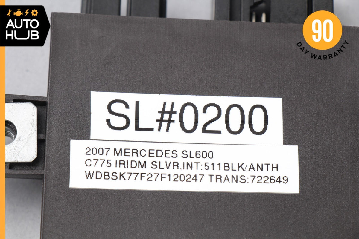 06-13 Mercedes R230 SL600 R350 TPMS Tire Pressure Control 1645400762 OEM 75k - photo 7