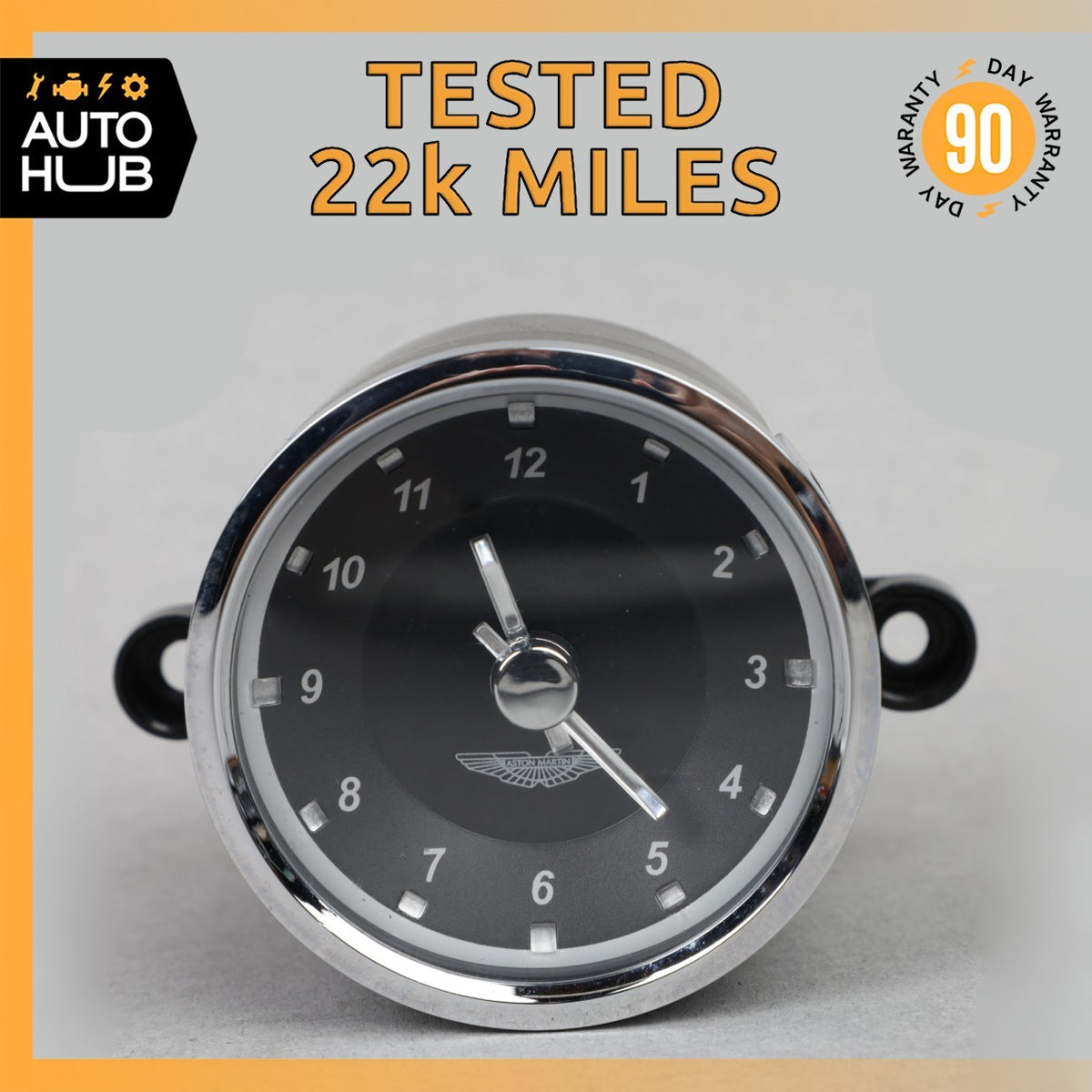 05-19 Aston Martin DB9 Rapide DBS Center Dashboard Analog Clock 8D3315000BB OEM - photo 1