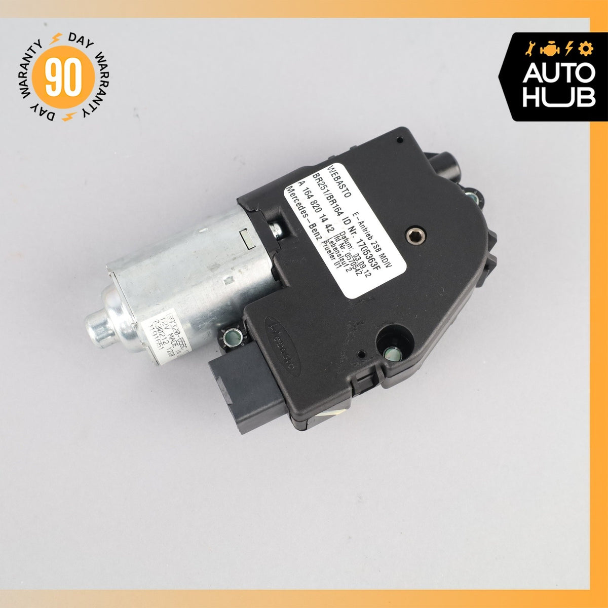 06-13 Mercedes X164 GL350 R500 Panoramic Sunroof Sun Roof Motor 1648201442 OEM - photo 3