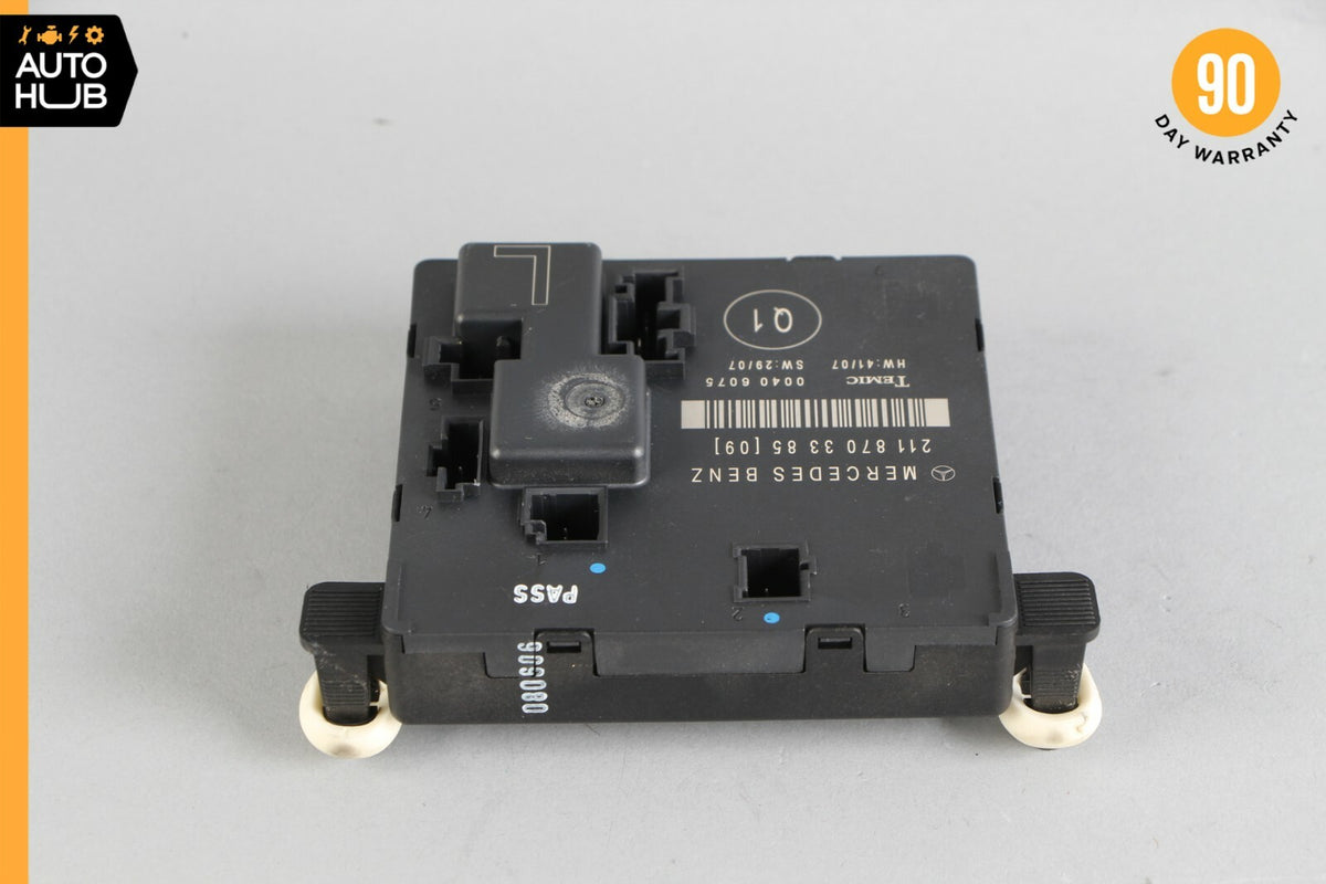 07-09 Mercedes W211 E320 E350 E550 Rear Left Door Control Module 2118703385 OEM - photo 3