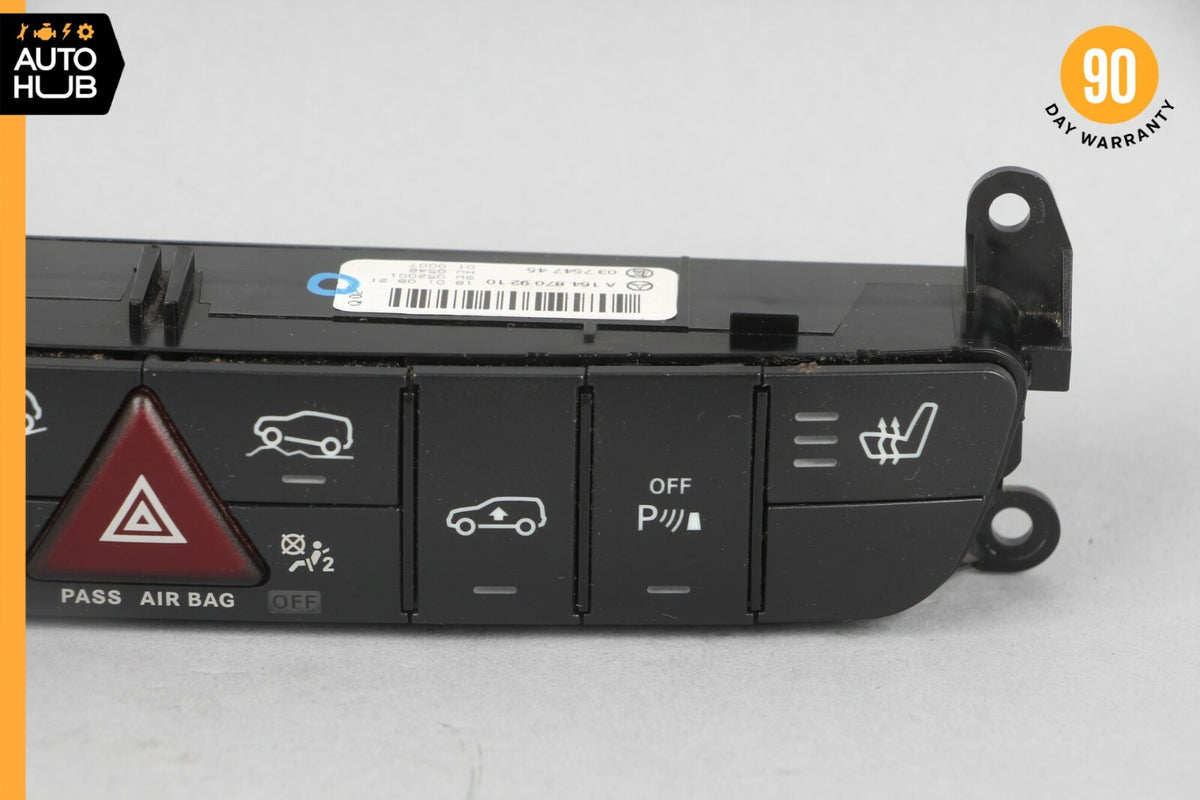 06-12 Mercedes X164 GL450 ML550 Hazard Control Switch Panel 1648709210 OEM - photo 3