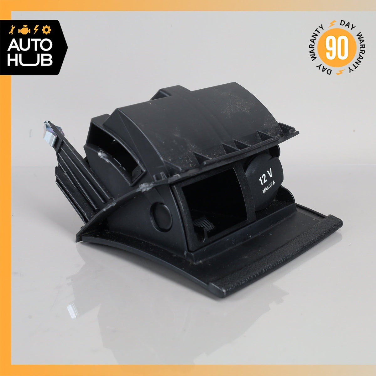 08-17 Mercedes W204 C63 E350 Center Console Ashtray Ash Tray Rear Black OEM - photo 5