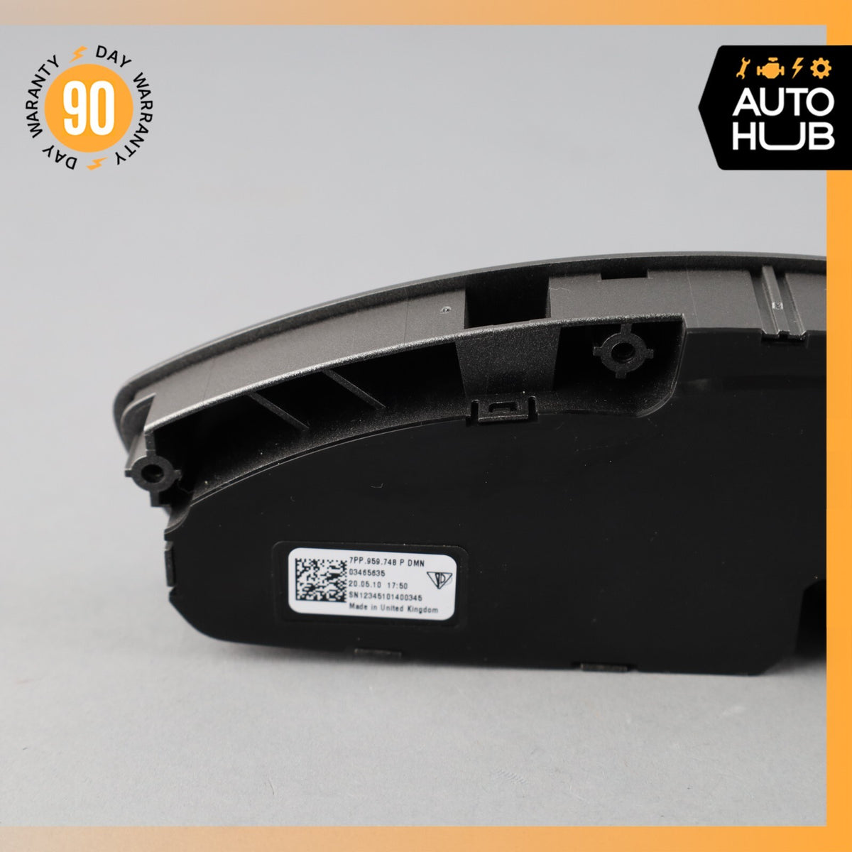 2010 Porsche Panamera 970 Turbo Front Right Side Seat Control Panel Switch OEM - photo 5