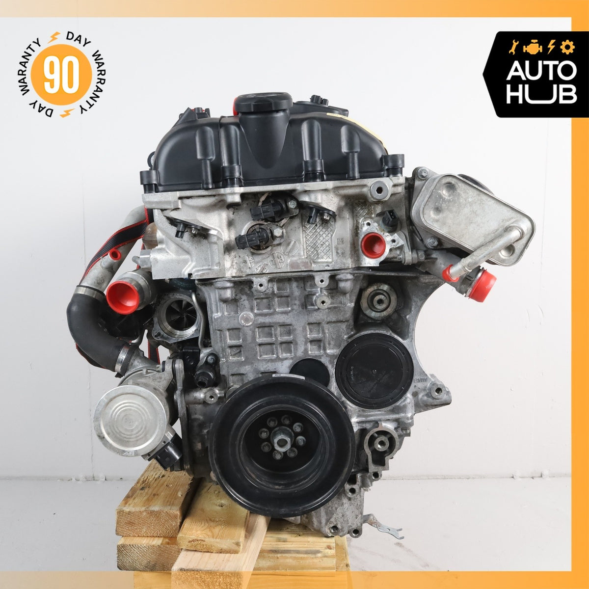 12-19 BMW F15 X5 535i 435i 335i 3.0L Straight Six N55 Engine Motor w/ Turbo OEM - photo 8