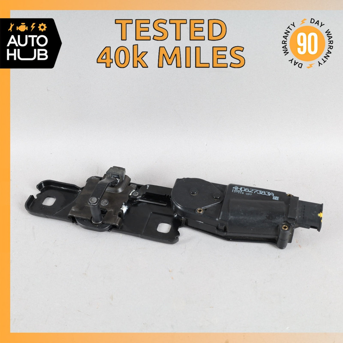 14-18 Bentley Flying Spur Rear Trunk Lock Release Latch Striker w/ Motor OEM 40k - photo 1