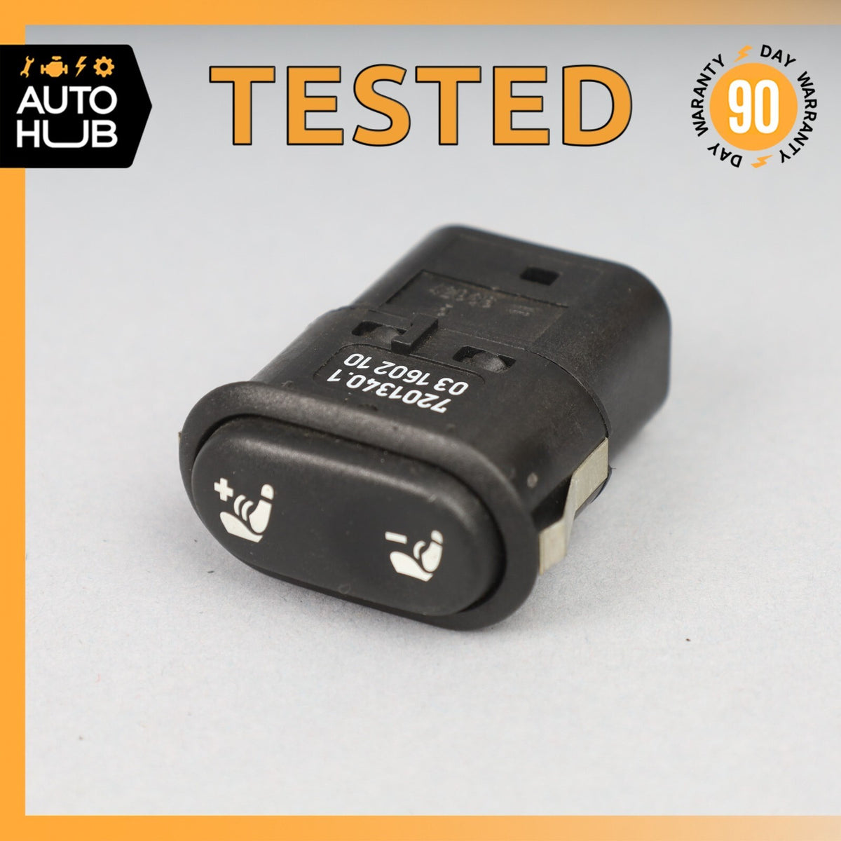 00-04 Aston Martin DB7 Vantage Left Seat Climate Vent Regulator Switch OEM 20k - photo 1