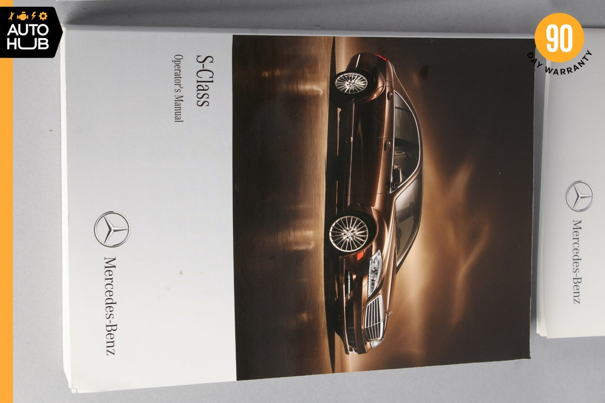 2011 Mercedes-Benz W221 S400 Owner's Manual Book Set OEM - photo 8