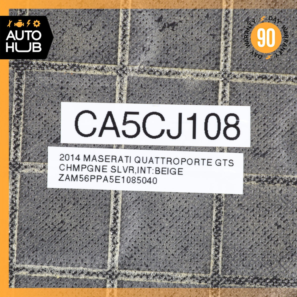 14-17 Maserati Quattroporte M156 GTS Front Left Lower Bottom Seat Cushion OEM - photo 17