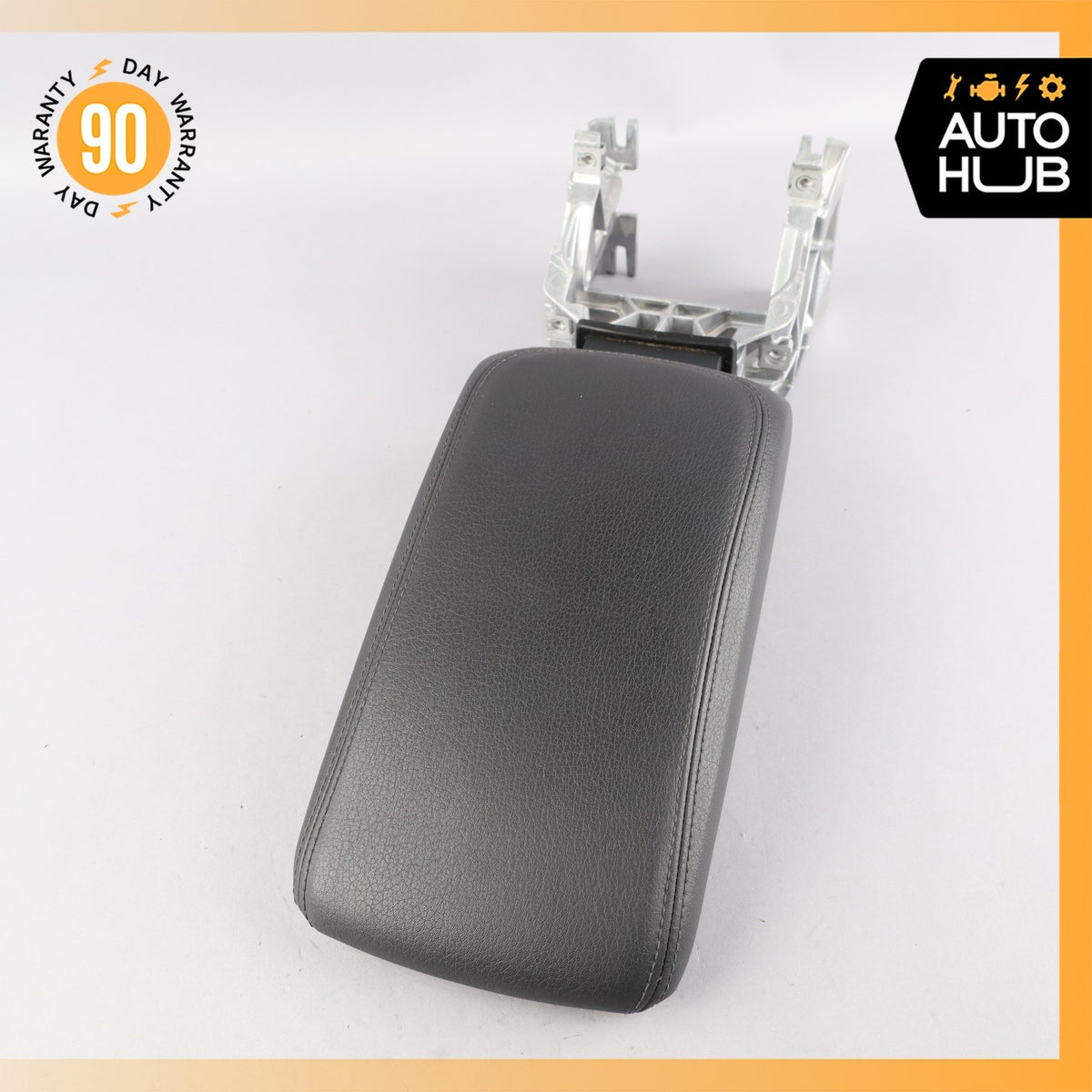 15-20 Audi 8V A3 S3 Center Console Arm Rest Armrest Cover Black OEM - photo 1