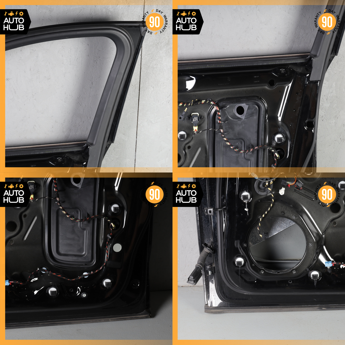 15-25 Porsche Macan 95B Front Right Passenger Side Door Shell Black OEM 89k - photo 16