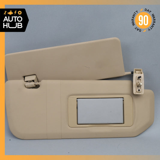 06-08 Mercedes W251 R350 R320 Right Passenger Side Sun Visor Sun Shade Beige OEM - photo 1
