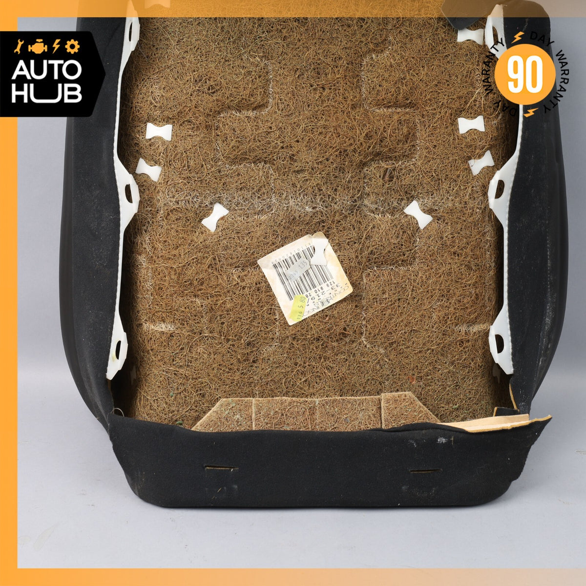 96-02 Mercedes R129 SL320 SL500 Right Side Top Upper Seat Cushion Black OEM - photo 10