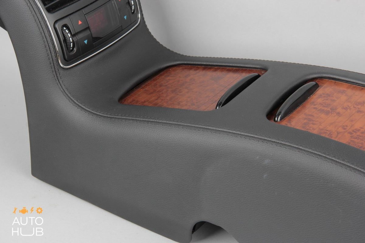 06-11 Mercedes W219 CLS550 CLS500 Rear Center Console Armrest Arm Rest Black OEM - photo 4