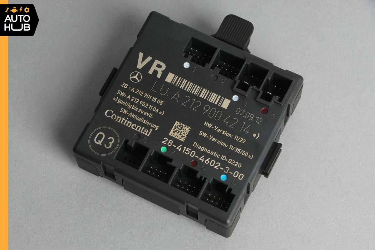 08-18 Mercedes W204 C250 SLK250 Front Right Side Door Control Module OEM 81k - photo 3