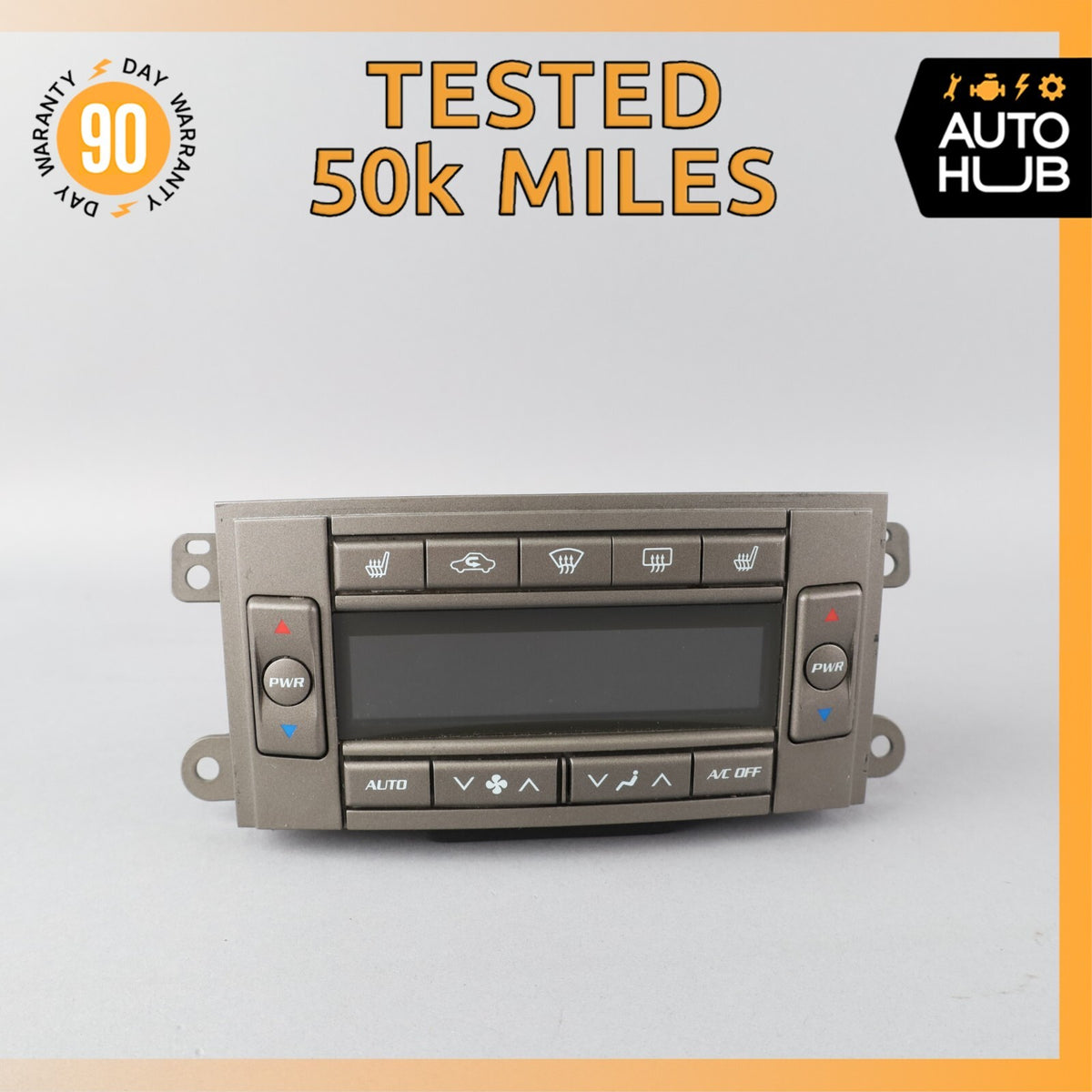 04-05 Cadillac XLR A/C AC Heater Climate Control Switch 10353755 OEM 50k - photo 1