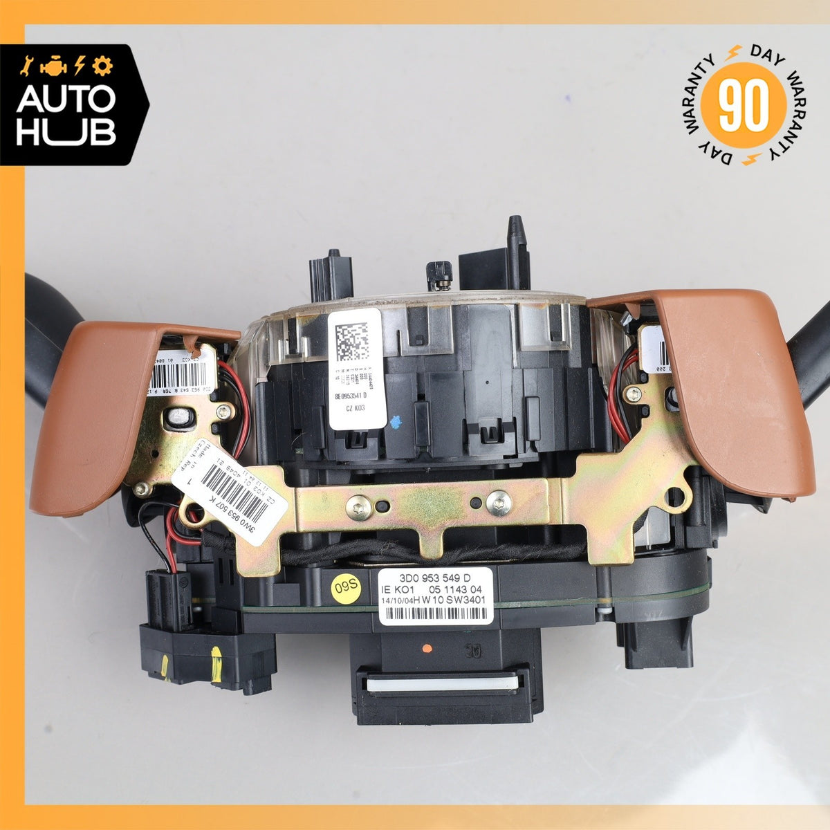 Bentley Continental GT GTC Steering Column Switches Clock Spring OEM 87k - photo 12