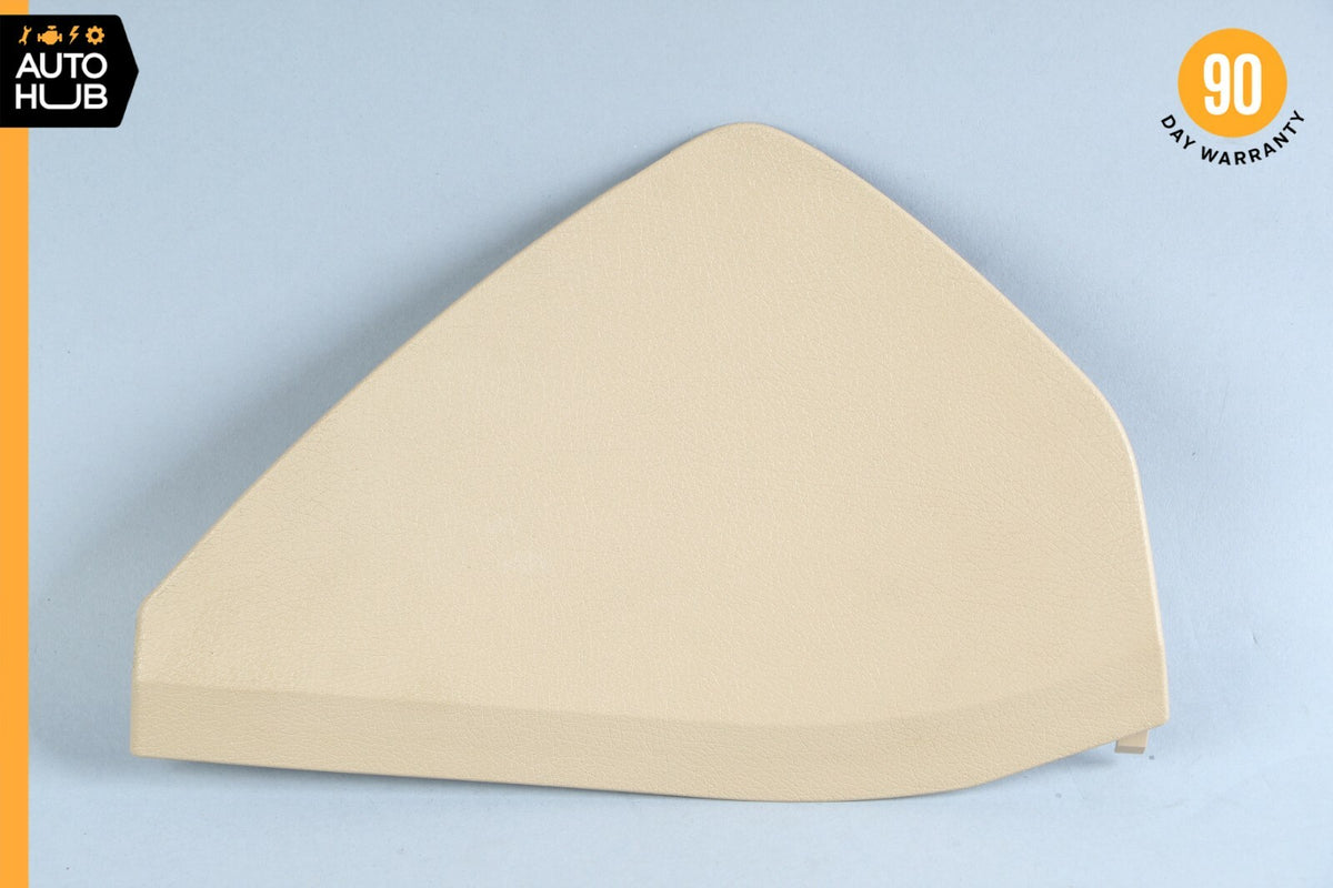 06-09 Mercedes W211 E350 E500 Right Side Dashboard Trim Cover Panel Beige OEM - photo 1