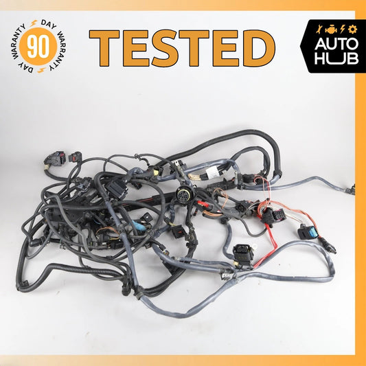 16-19 BMW G12 750Li M550i N63 V8 Engine Motor Wiring Harness Left 8663483 OEM - photo 1