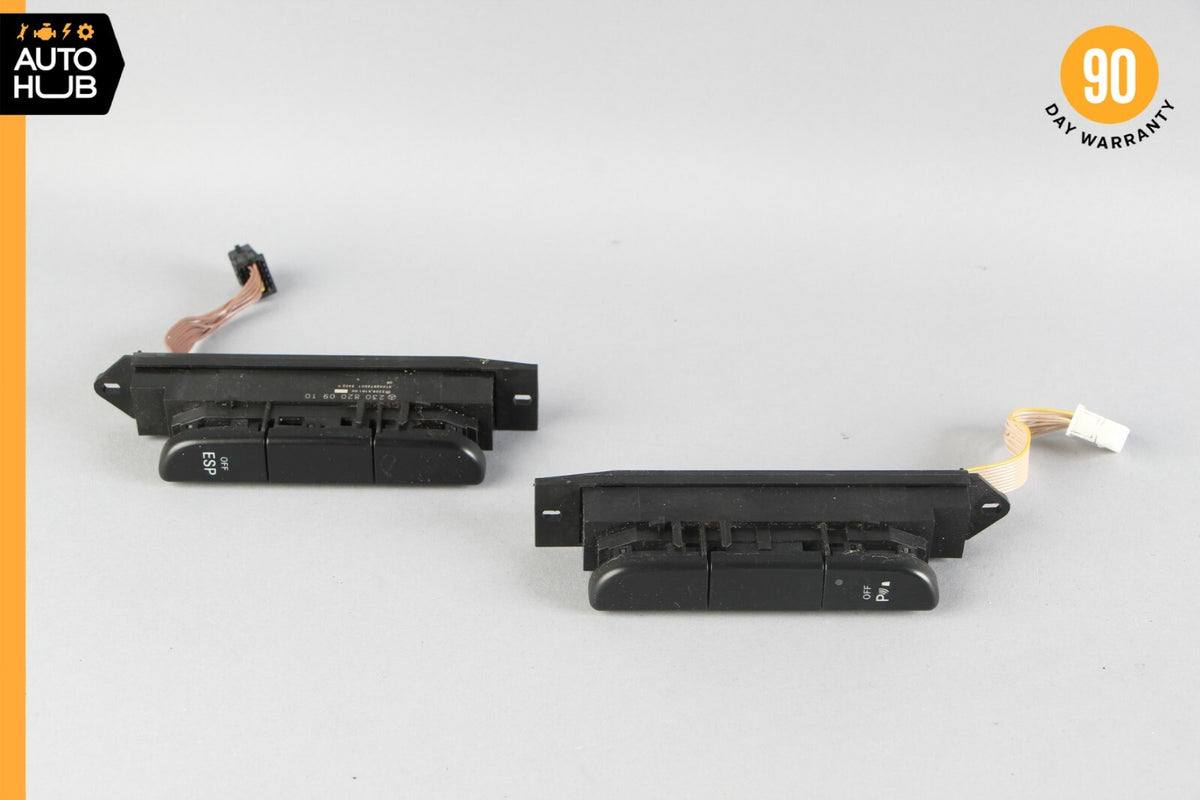 03-08 Mercede R230 SL500 SL550 Center Console ESP Parking Control Switch OEM - photo 1