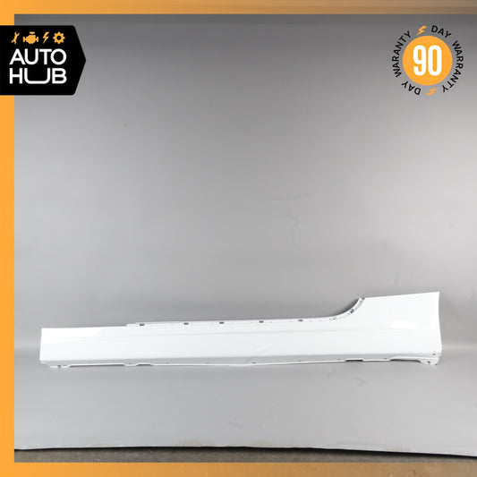 07-15 Jaguar X150 XKR XK Left Side Skirt Rocker Panel White 6W8310155A OEM - photo 1