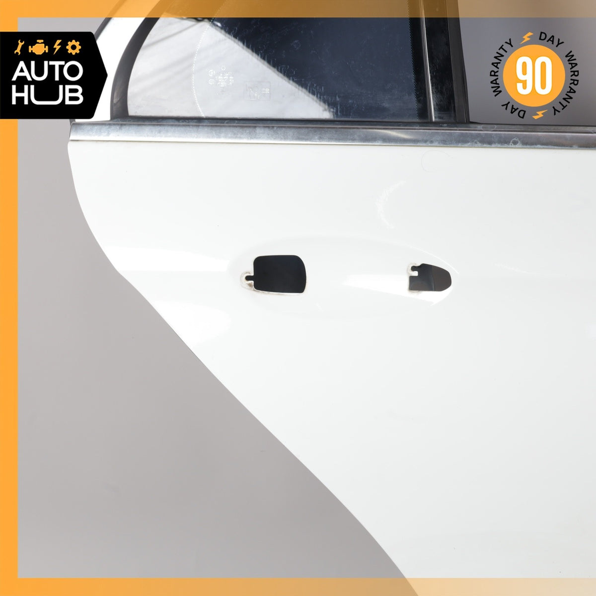 17-23 Mercedes W213 E300 E400 Rear Right Passenger Side Door Shell White OEM - photo 5