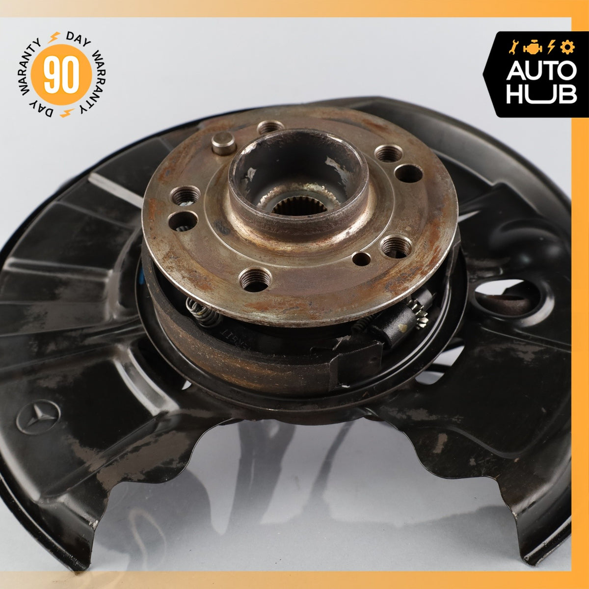 92-99 Mercedes W140 CL600 S500 Rear Right Side Spindle Knuckle Hub OEM 63k - photo 8
