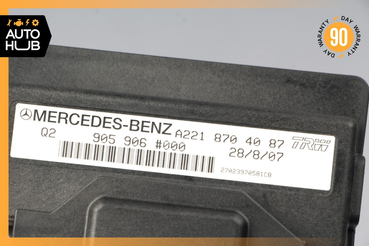 07-13 Mercedes W221 S550 S450 S63 AMG Front Right Side Seat Occupancy Sensor OEM - photo 7