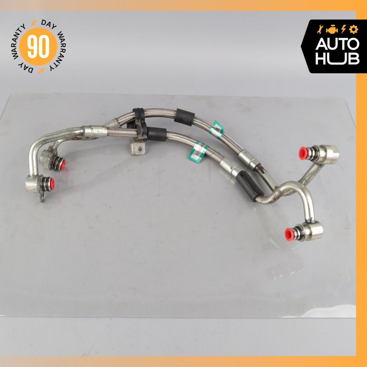 2018 Maserati Levante M161 Transmission Oil Cooler Line Hose Pipe OEM 64k - photo 2