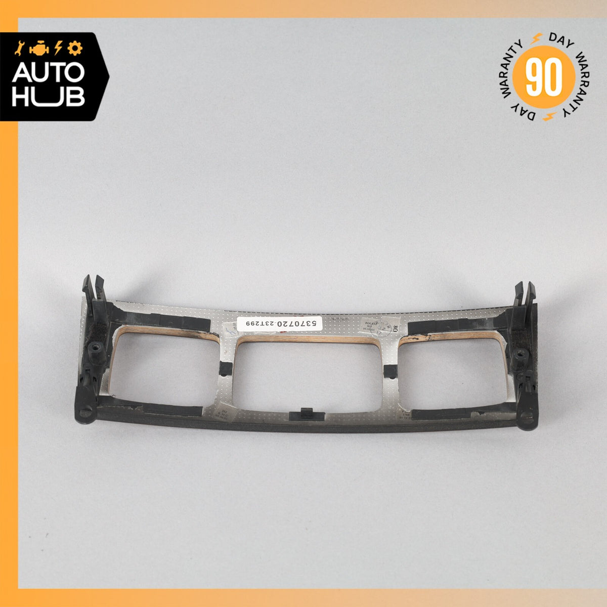 00-06 Mercedes W220 S55 AMG S600 CL500 A/C Heater Climate Control Wood Trim OEM - photo 5