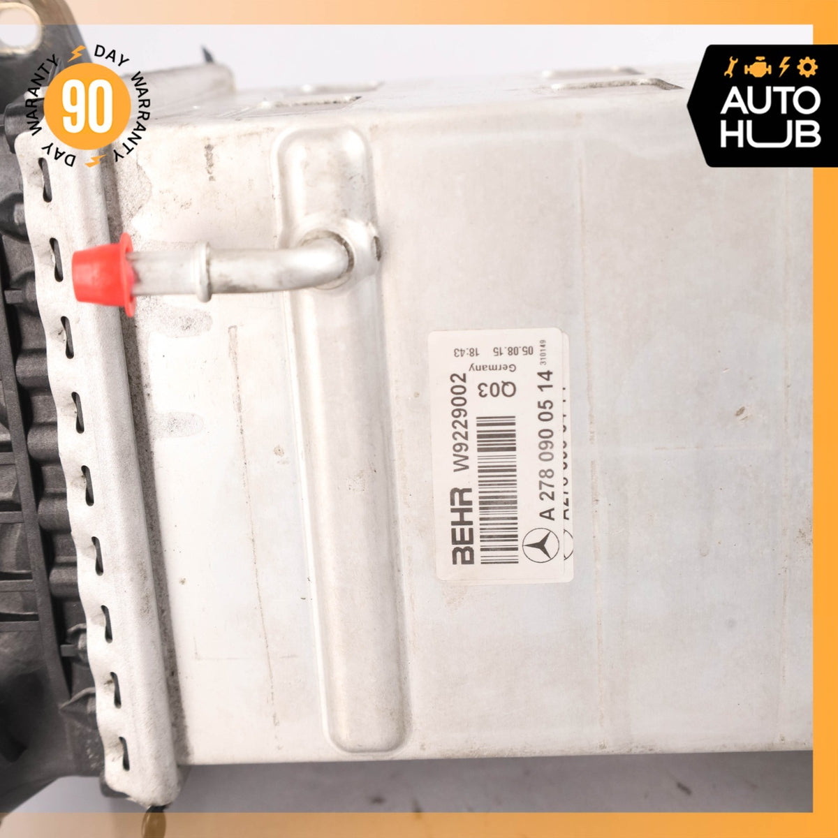 11-20 Mercedes W221 S550 GL450 Engine Intercooler Radiator 2780900514 OEM - photo 2