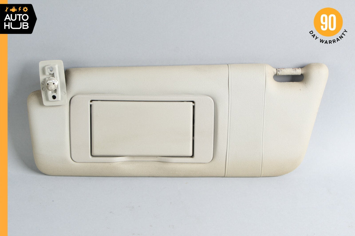 03-09 Mercedes W209 CLK500 CLK320 Right Side Sun Visor Sunvisor Grey OEM - photo 5