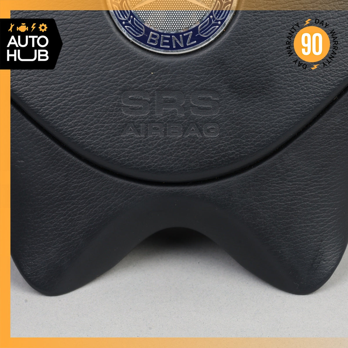 01-04 Mercedes R170 SLK320 SL500 Driver Steering Wheel Air Bag Airbag Black OEM - photo 6