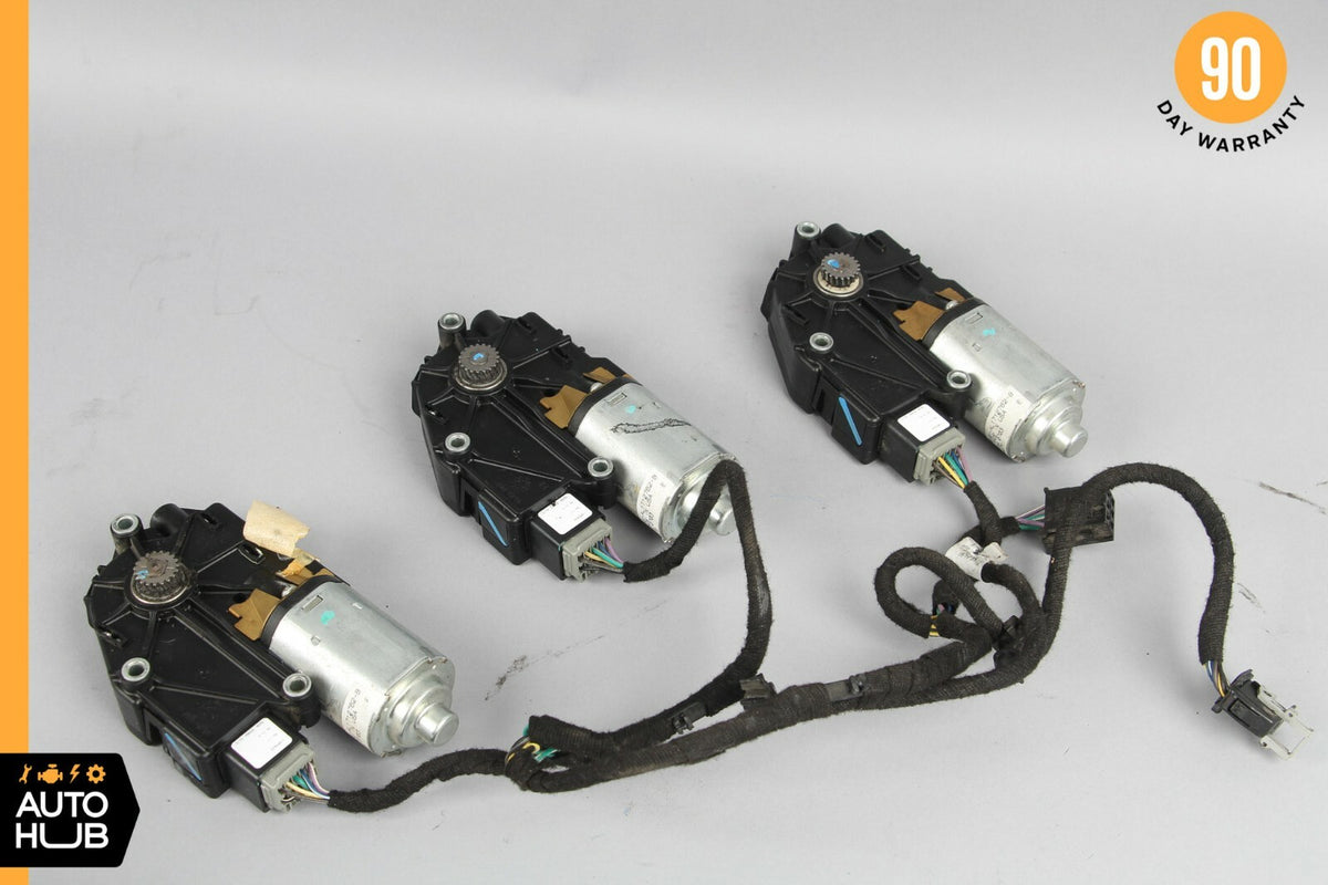 06-13 Mercedes X164 ML450 GL550 Panoramic Sunroof Sun Roof Motor Set of 3 OEM - photo 9