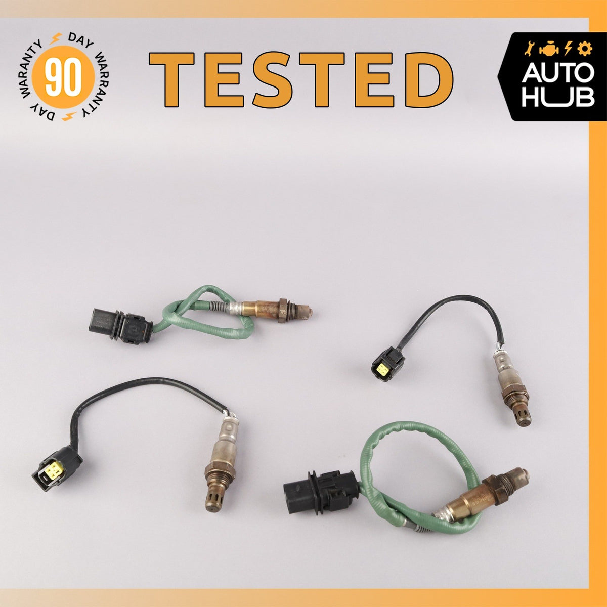 Mercedes W218 CLS550 E550 Oxygen O2 Sensor Lambda Set of 4 0065422018 OEM - photo 1