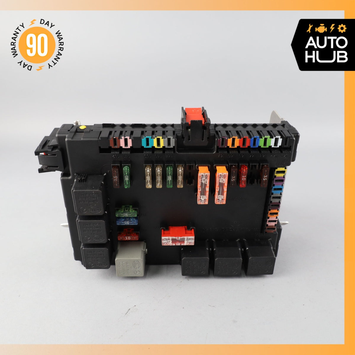 07-09 Mercedes W216 CL63 AMG S550 Rear Trunk Fuse Box Module 2215408301 OEM - photo 8