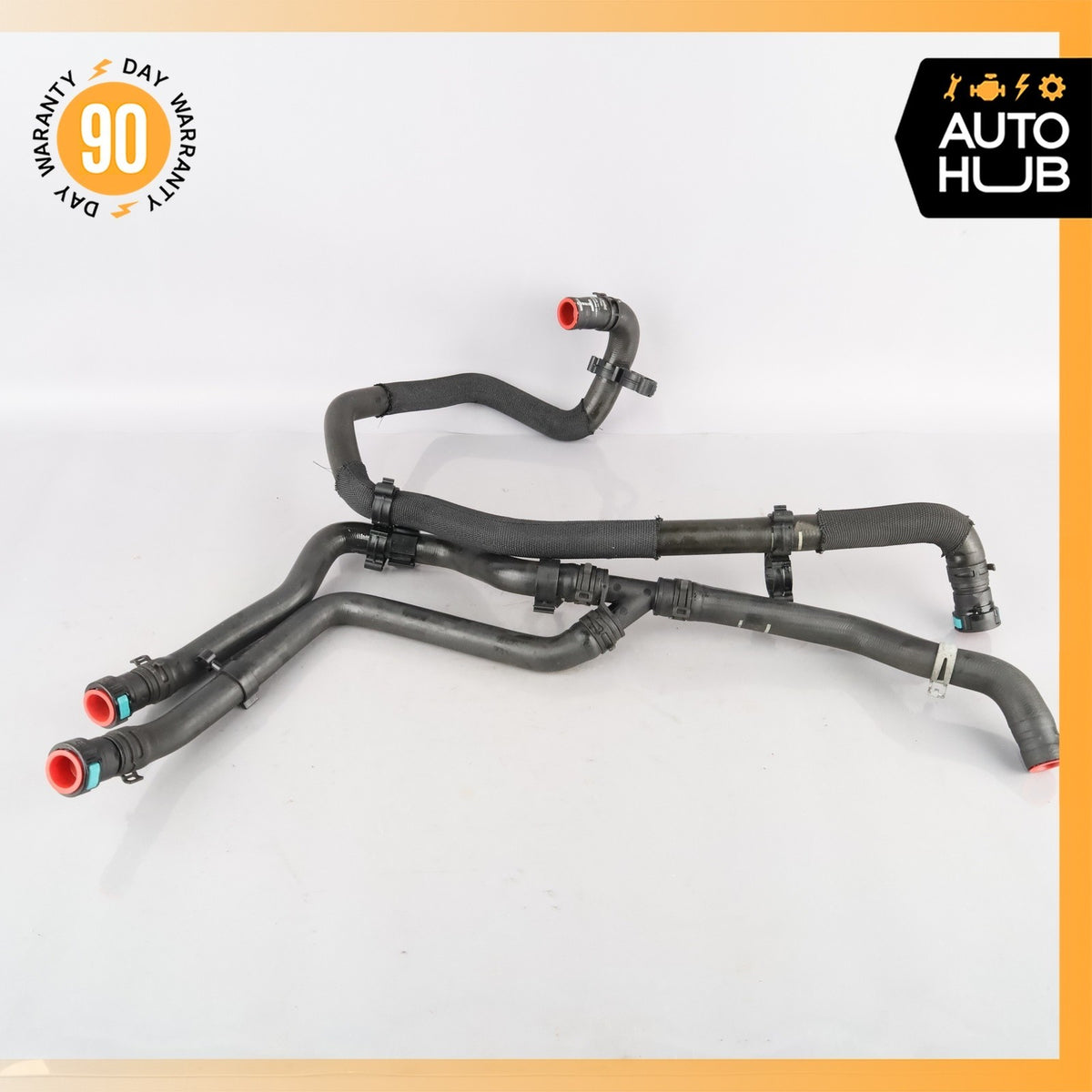 Jaguar X152 F-Type Engine Motor Supercharger Radiator Coolant Hose Set OEM 39k - photo 7