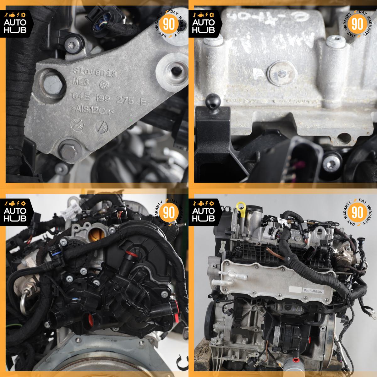 16-18 Audi 8V E-Tron A3 1.4L L4 Engine Motor Assembly CXUA OEM 78k - photo 23