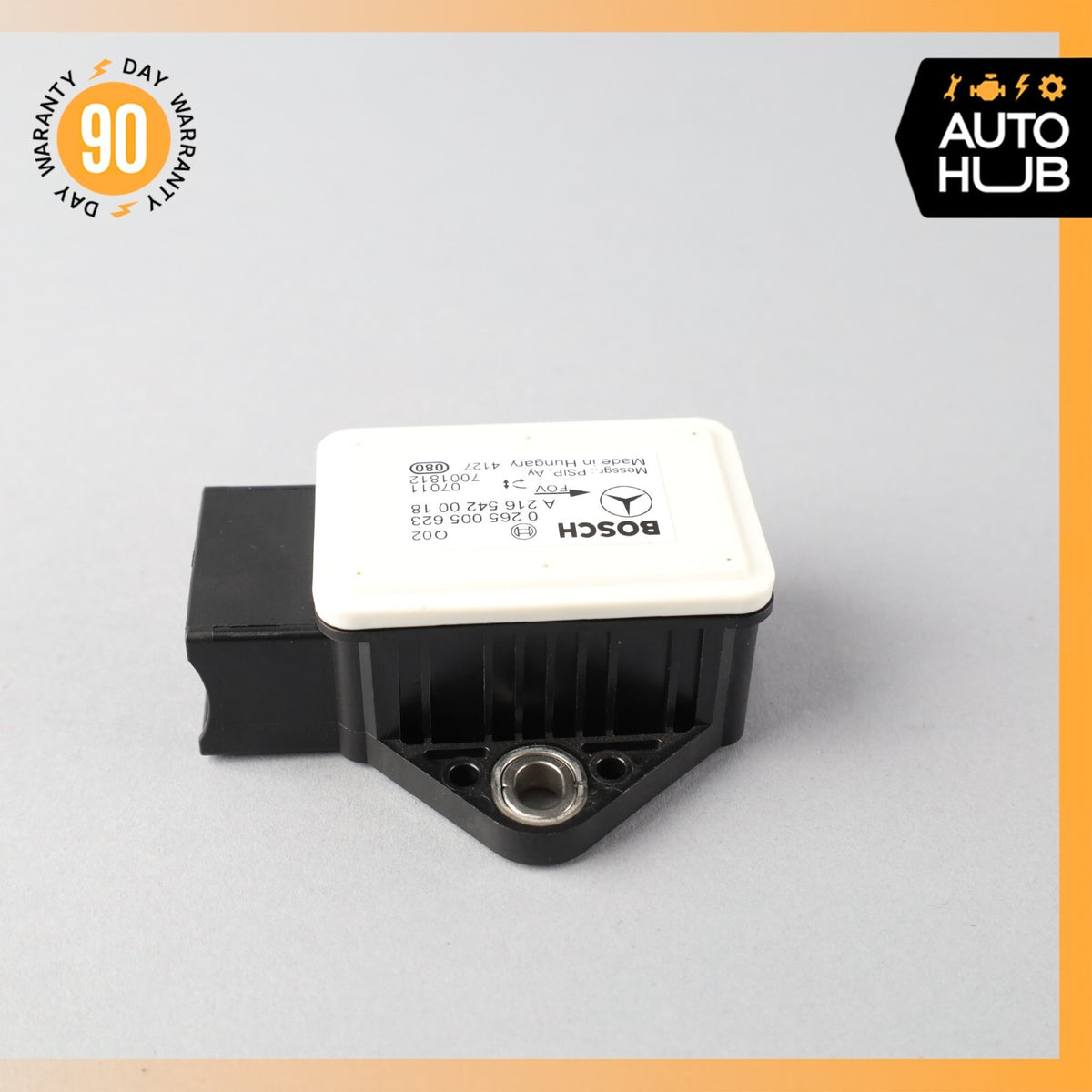 03-12 Mercedes R230 SL550 E350 SL55 AMG Yaw Turn Rate Acceleration Sensor OEM - photo 3