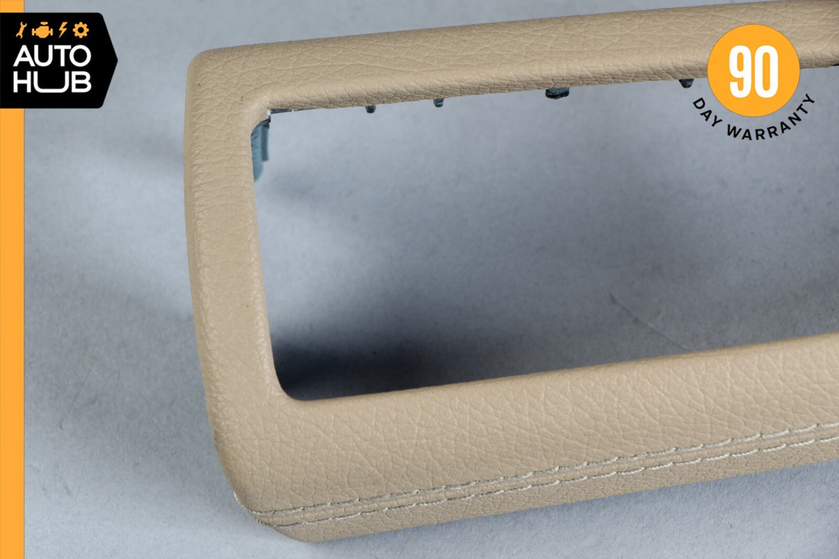 07-13 Mercedes W221 S550 S600 Master Window Control Switch Bezel Trim Beige OEM - photo 4