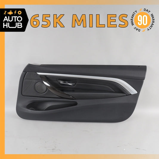 14-20 BMW F32 428i 440i Front Right Passenger Side Interior Door Panel OEM 65k - photo 1