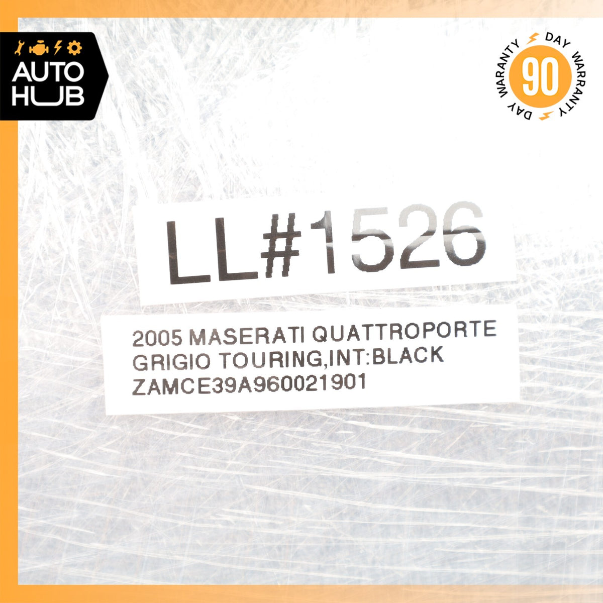 03-13 Maserati Quattroporte M139 Rear Right or Left Seat Headrest Black OEM - photo 12