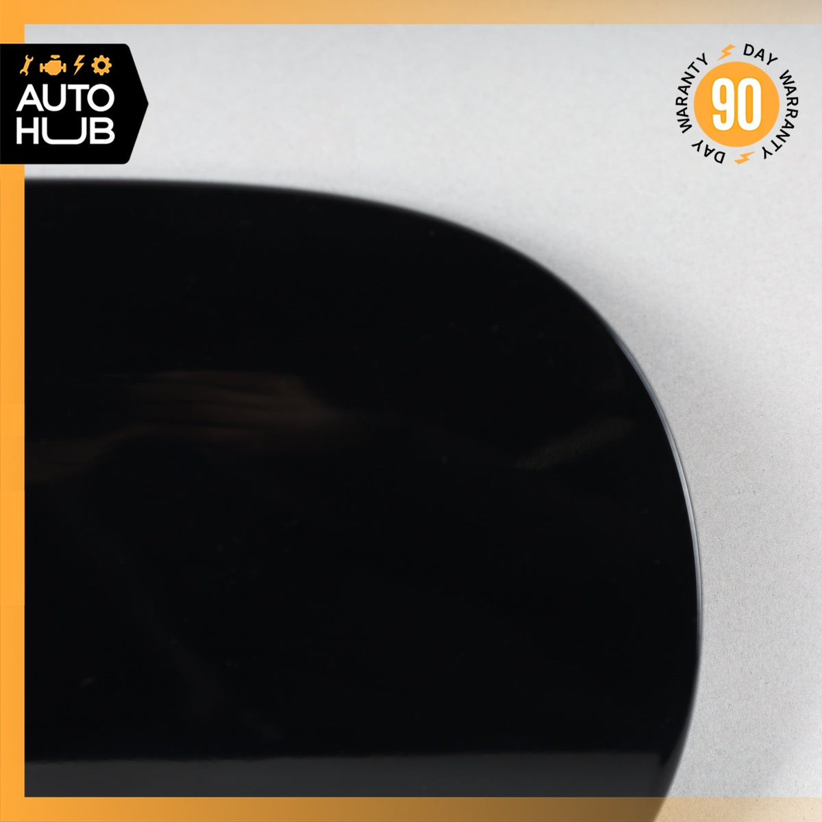 11-18 Porsche Cayenne 958 Fuel Door Lid Gas Tank Cover Black OEM - photo 5