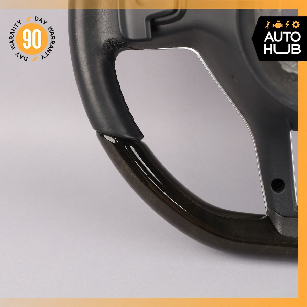 12-18 Mercedes R231 SL400 SL550 Steering Wheel Flat Bottom w/Paddle Shifters OEM - photo 17