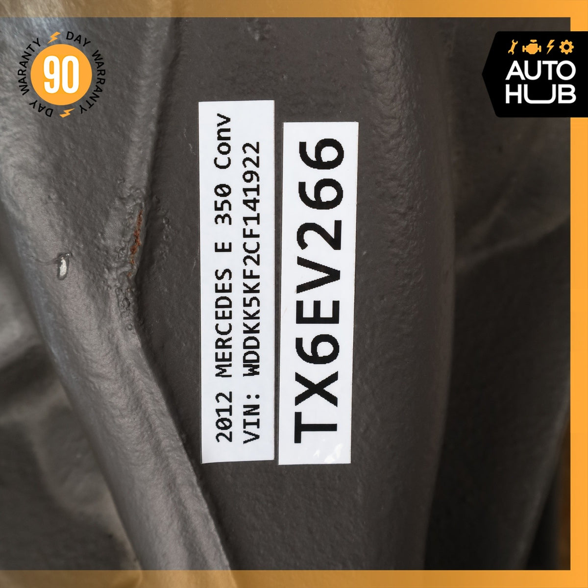 08-16 Mercedes W207 E350 E400 C350 Rear Differential Diff Axle Carrier 2.82 OEM - photo 16