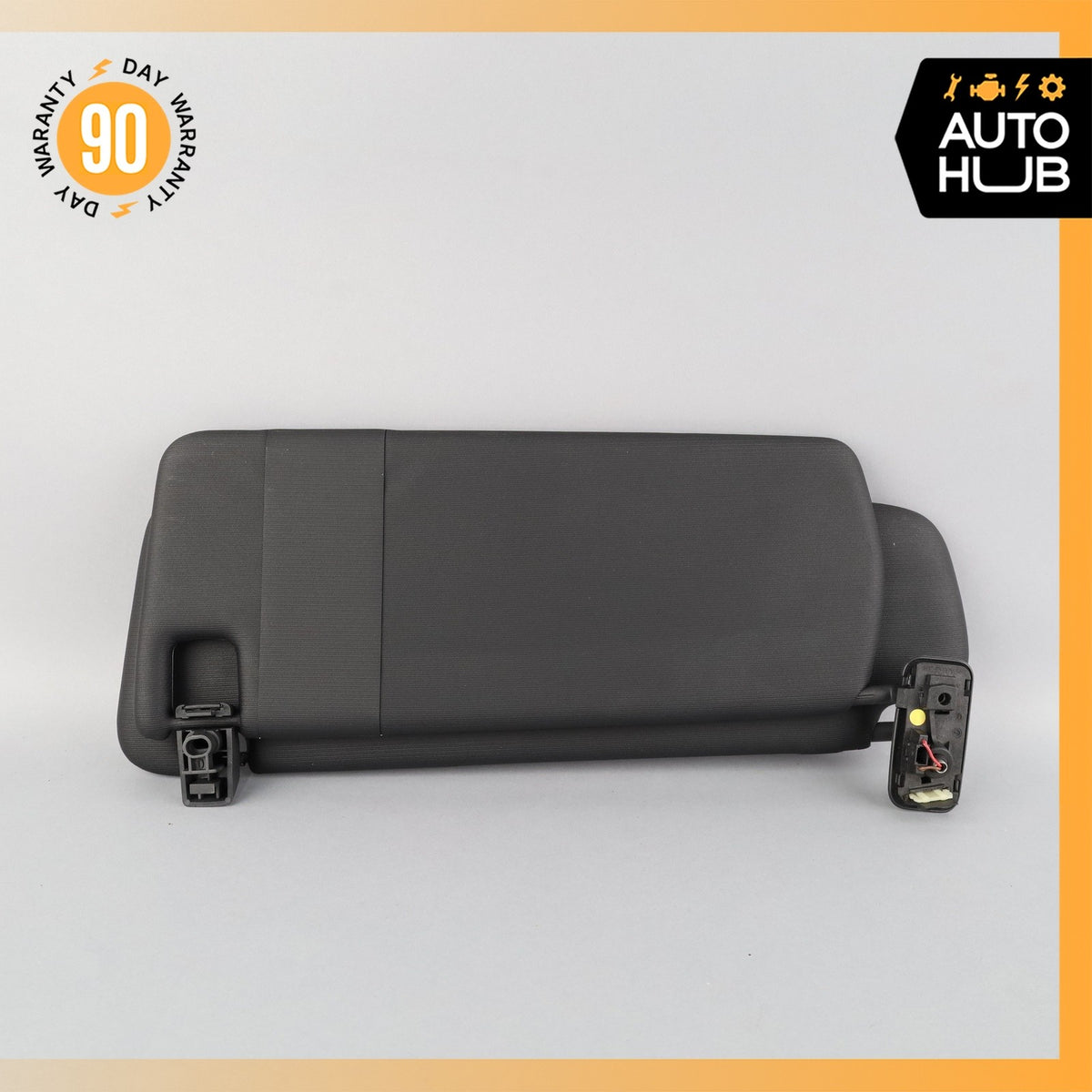 11-18 Porsche Cayenne 958 S Sun Visor Sunvisor Front Right Side Black OEM - photo 1